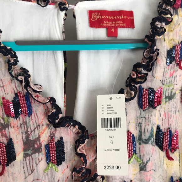 [ SOLD ]💲❗️ANTHRO tiered maxi dress - Picture 3 of 8